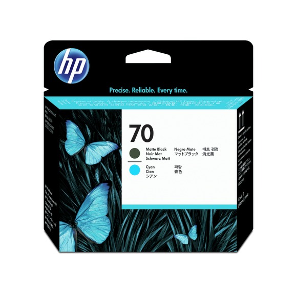 HP 70 DesignJet Printhead for vibrant color and sharp detail printing