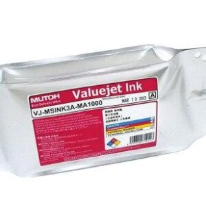 Mutoh Eco Ultra Magenta Ink, 1000ml bag, VJ1324/1624/1638/2638