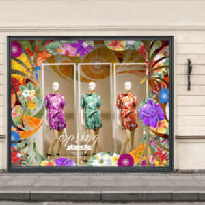 60/40 Gloss Window Perf w/Removable Adhesive