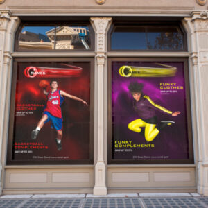 70/30 Gloss Window Perf w/Removable Adhesive