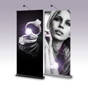 7 mil Satin Chrome Blockout Roll-Up Film