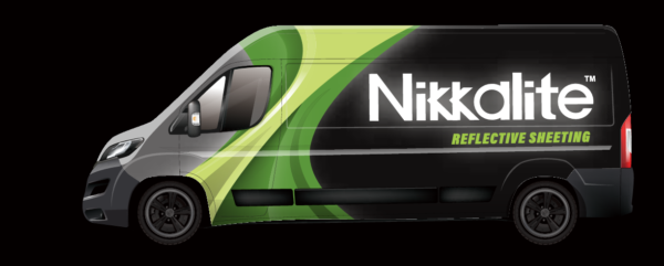 Nikkalite FMG retroreflective sheeting for fleet marking